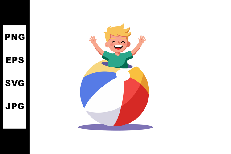 Playing Clipart Image 4