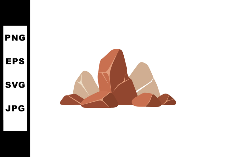 Rocks Clipart Image 12