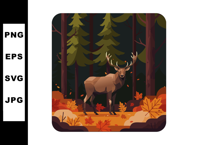 Fallen Leaves Clipart Image 22