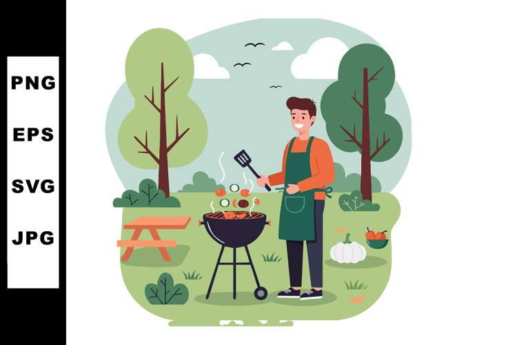 Picnic Table Clipart Image 9