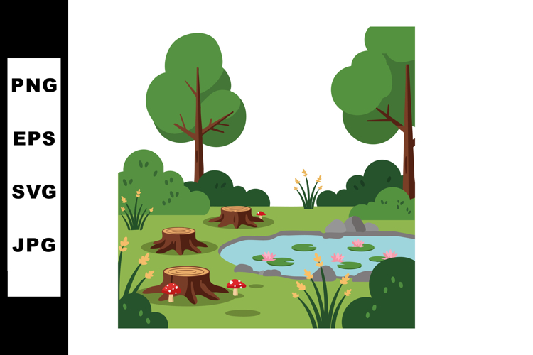 Forest Clipart Image 9
