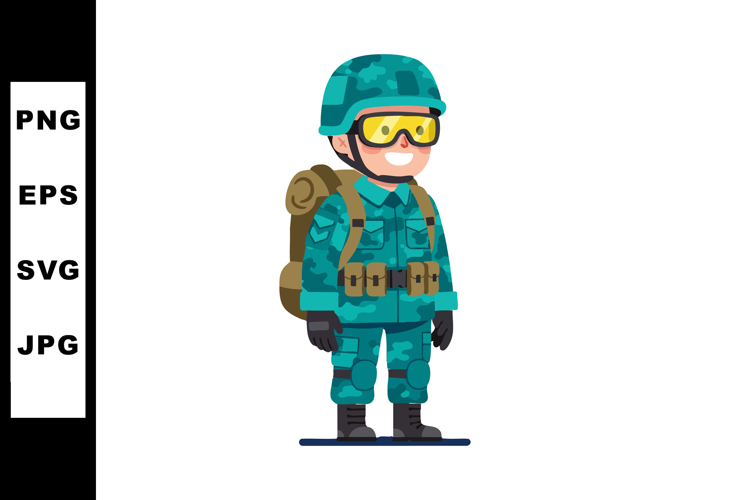 Soldier Clipart Image 12