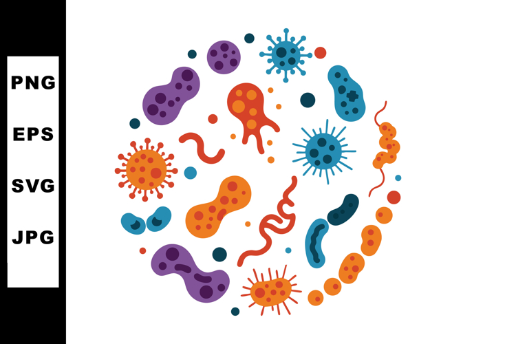 Bacteria Clipart Image 8