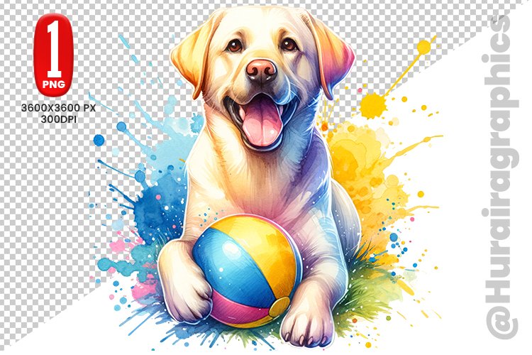 Labrador Clipart Image 17