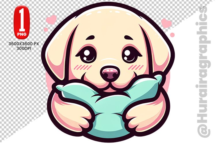 Labrador Clipart Image 19