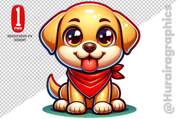 Labrador Clipart Image 11