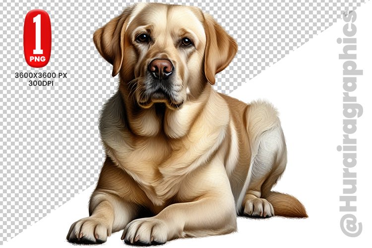 Labrador Clipart Image 15