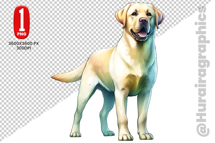 Labrador Clipart Image 12
