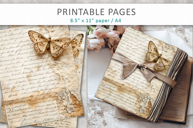 antique paper, lace paper