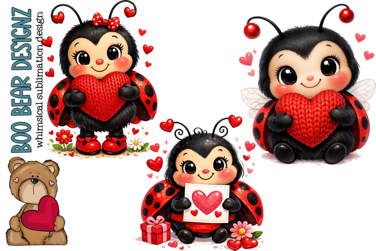 Lady bug Valentine