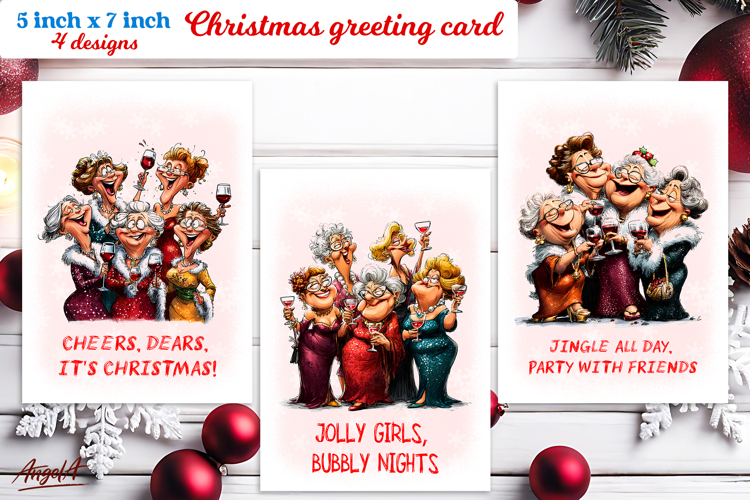 Funny Christmas Card Templates Image 2