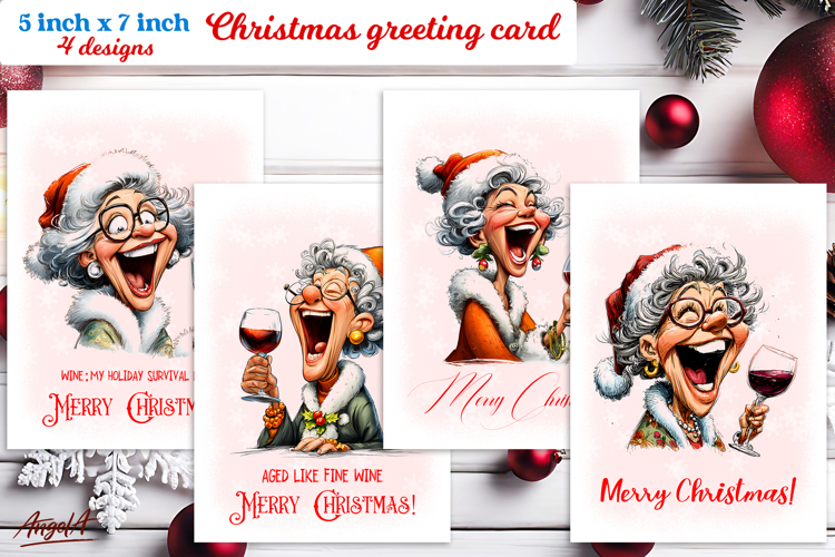 Funny Christmas Card Templates