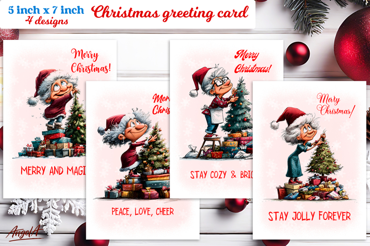 Funny Christmas Card Templates Image 19