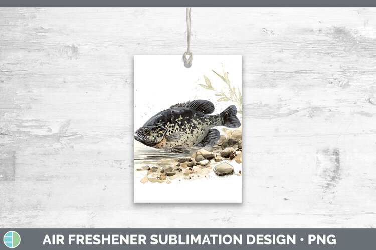 GorgeousLake Fish Sketch Air Freshener design.