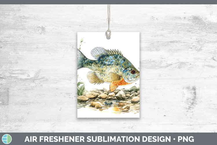 GorgeousLake Fish Sketch Air Freshener design.