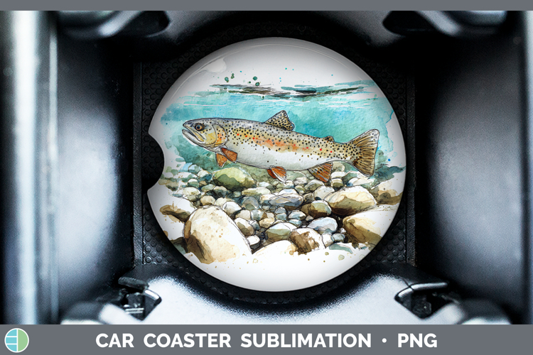 Car Coaster Sublimation Designs Image 23