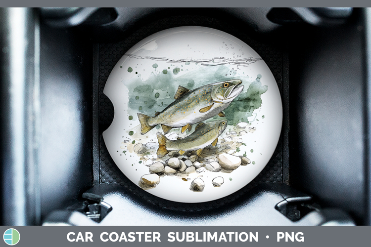 Car Coaster Sublimation Designs Image 3