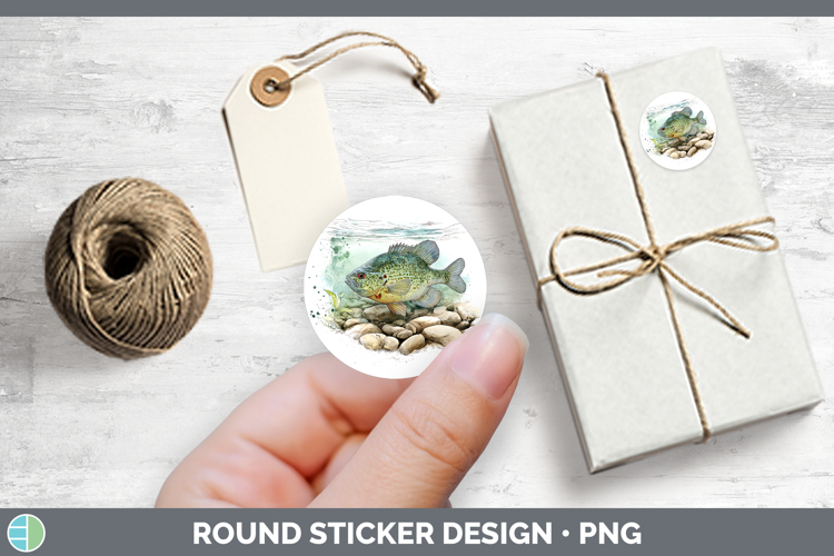 GorgeousLake Fish Sketch Stickers design.
