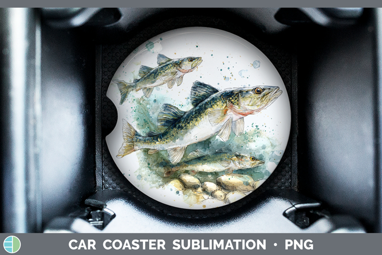 Car Coaster Sublimation Designs Image 19