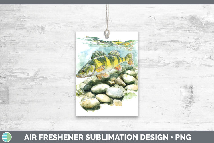 GorgeousLake Fish Sketch Air Freshener design.