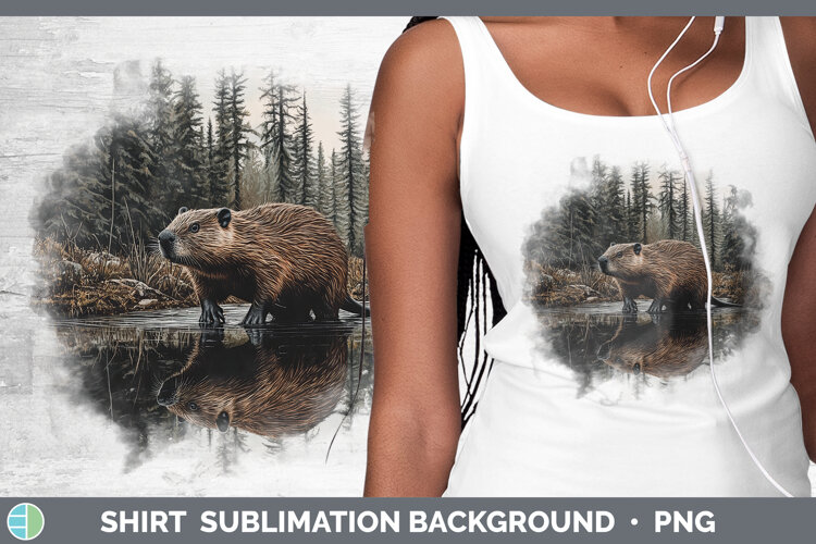 GorgeousLake Woodland Shirt design.