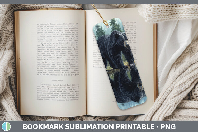 GorgeousLake Woodland Bookmark design.