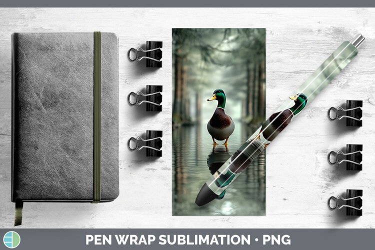 GorgeousLake Woodland Pen Wrap design.