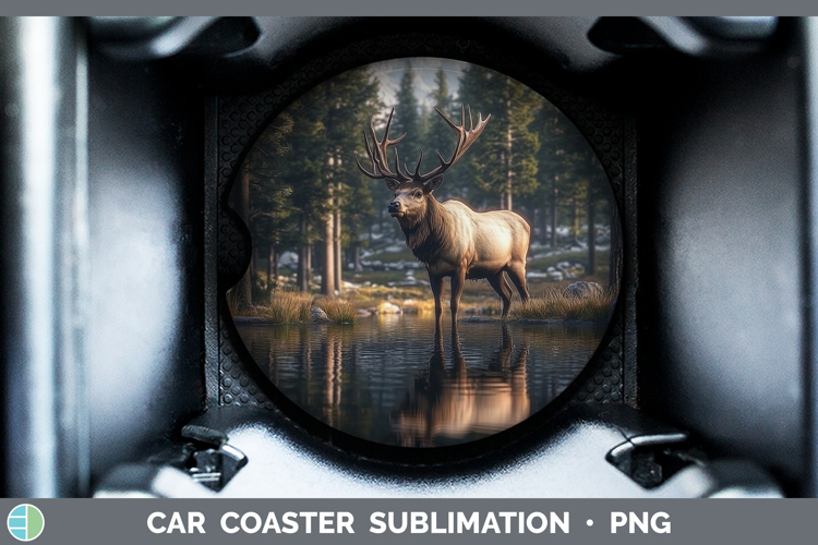 Car Coaster Sublimation Designs Image 9