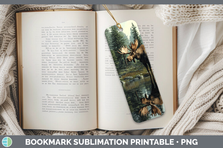 GorgeousLake Woodland Bookmark design.
