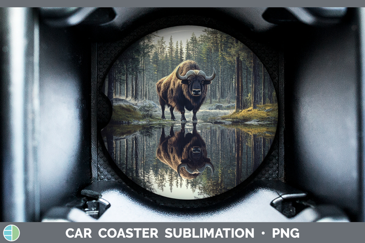 Car Coaster Sublimation Designs Image 3
