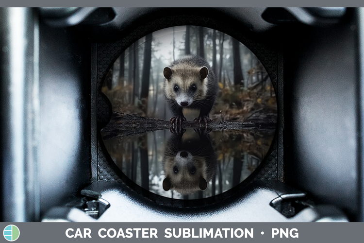 Car Coaster Sublimation Designs Image 2