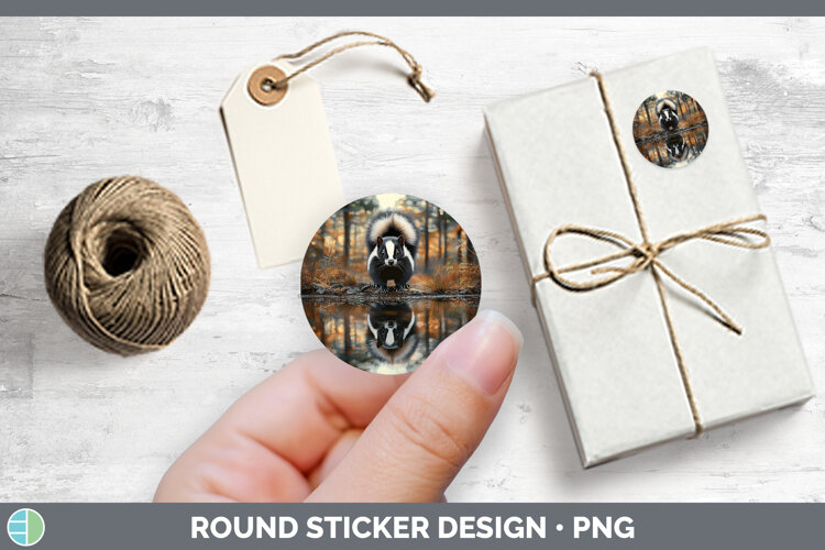 GorgeousLake Woodland Stickers design.