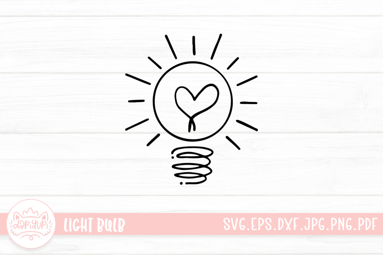 Light Bulb Svg Image 13