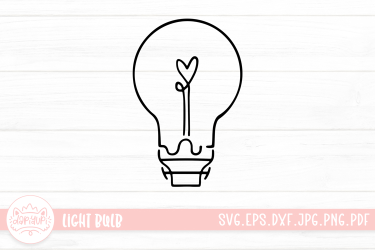 Light Bulb Svg Image 4