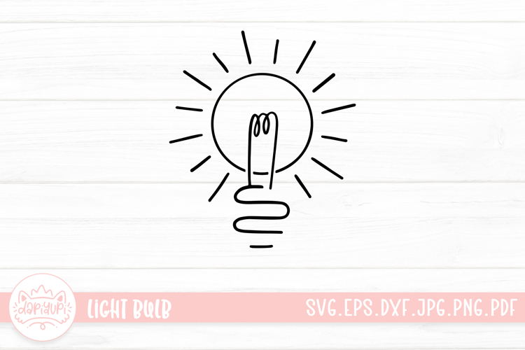 Light Bulb Svg Image 7
