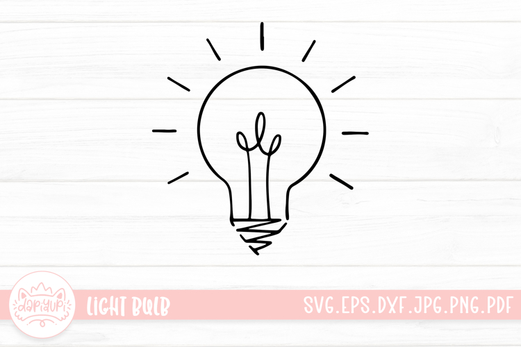 Light Bulb Svg Image 6