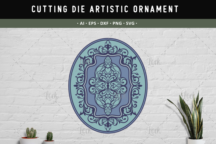 Decorative paper art panel dies