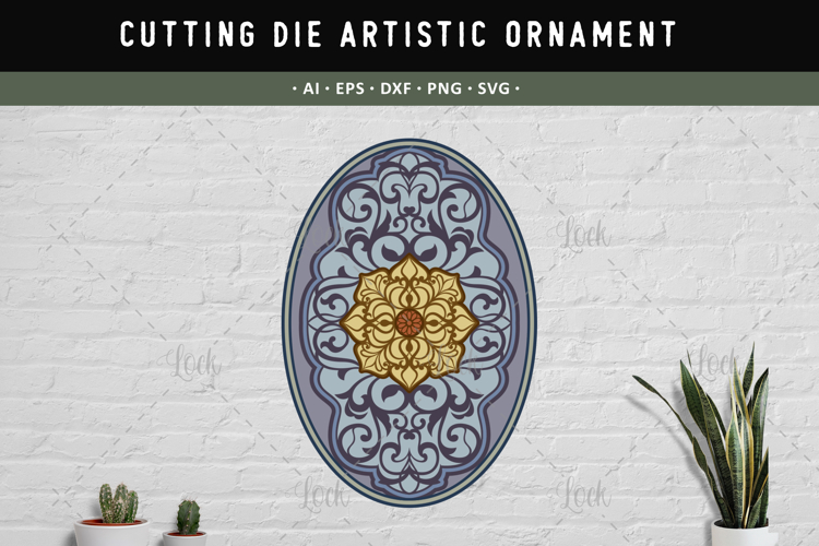 Decorative paper art panel dies