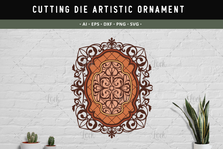 Decorative paper art panel dies