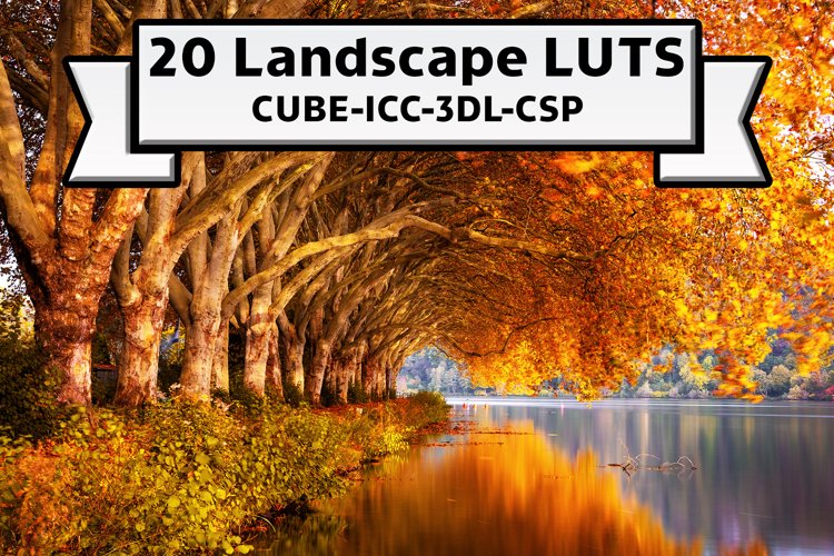 Landscape LUT collection photo filter color table example image 1