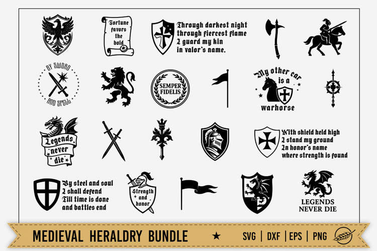 Knights Clipart Image 8