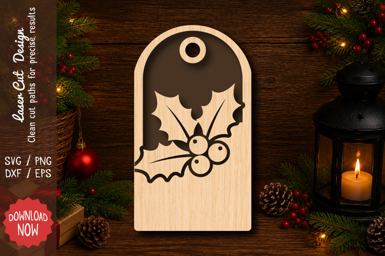 Christmas Gift Tags SVG
