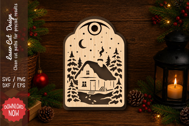 Christmas Gift Tags SVG