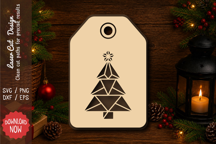 Christmas Gift Tags SVG