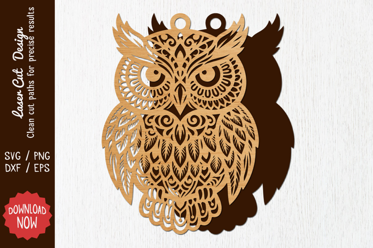 Earring Laser cut SVG