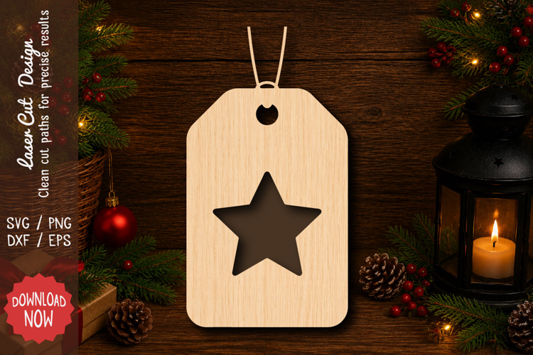Christmas Gift Tags SVG