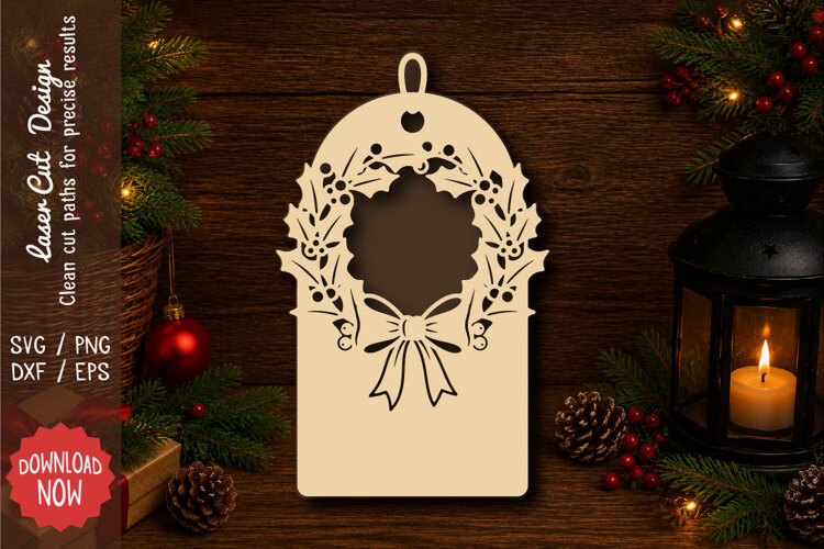 Christmas Gift Tags SVG example image 1