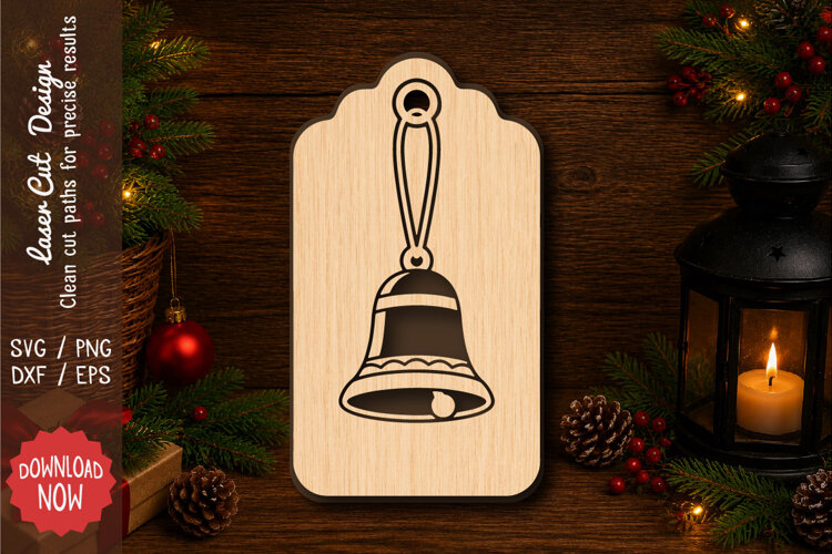 Christmas Gift Tags SVG example image 1