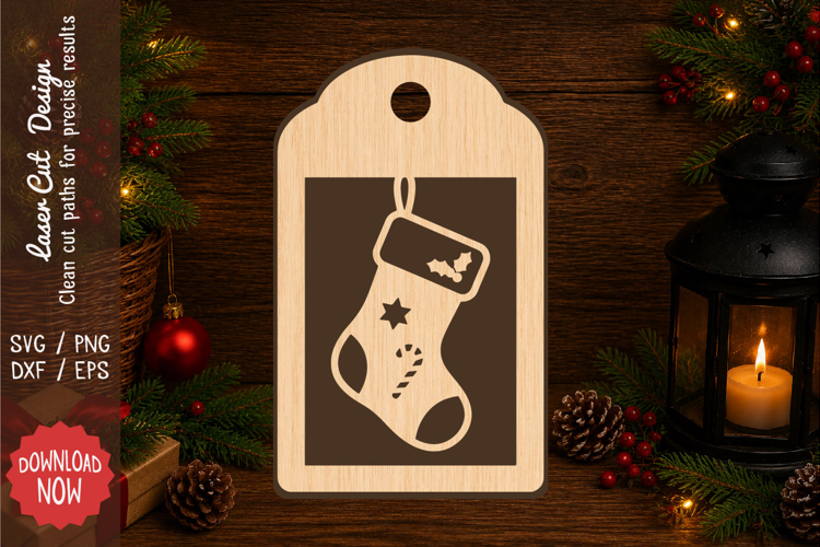 Christmas Gift Tags SVG