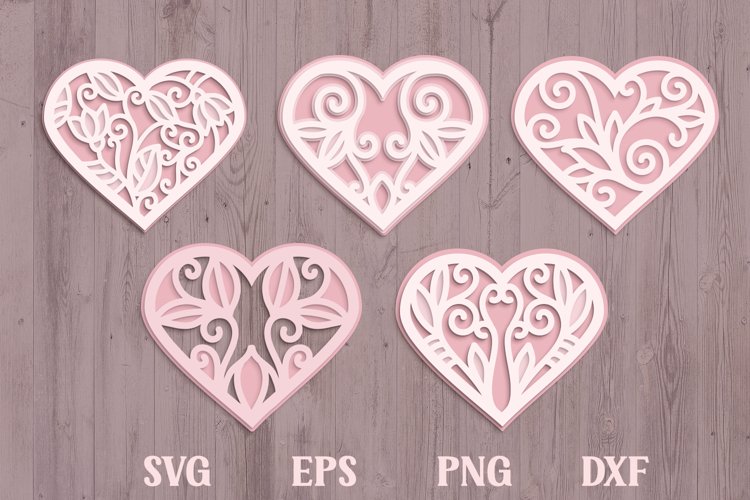 3d Heart Svg Image 4